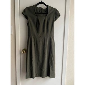 Antonio Melani Capsleeve Herringbone Dress